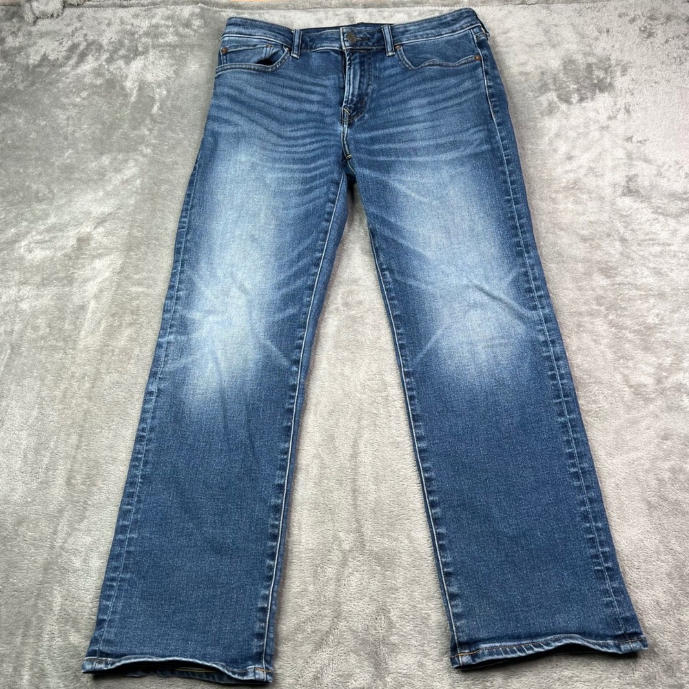 American Eagle Original Bootcut Jeans Mens 31x30 Blue Airflex+ Recycled Cotton
